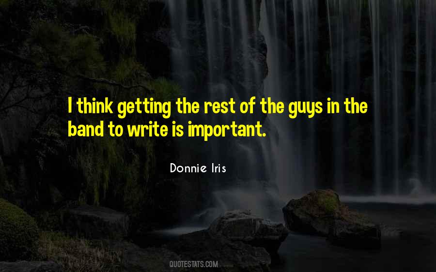 Donnie Quotes #176298