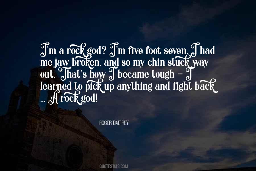 God Rock Quotes #1215441