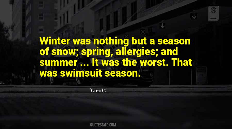 Quotes About The Season Of Winter #1154409