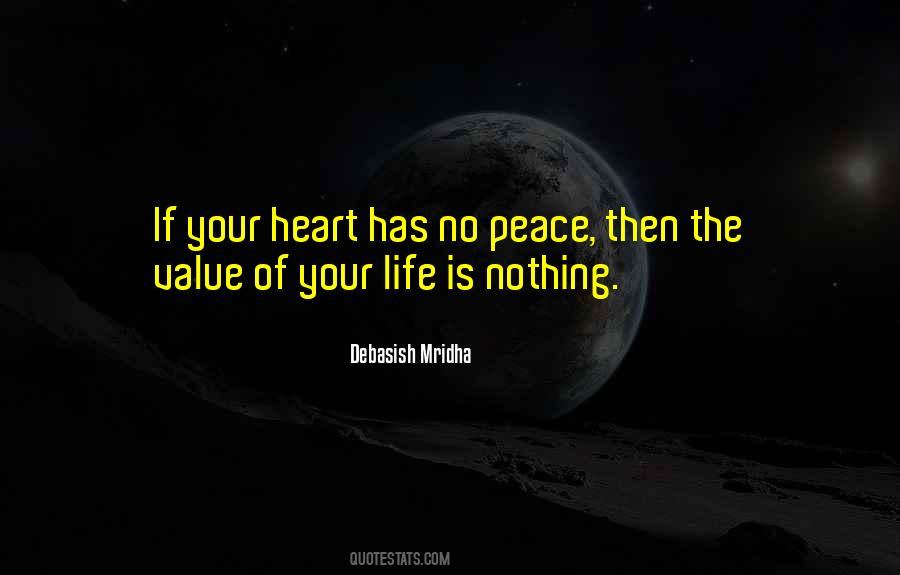 Value Of Nothing Quotes #323821