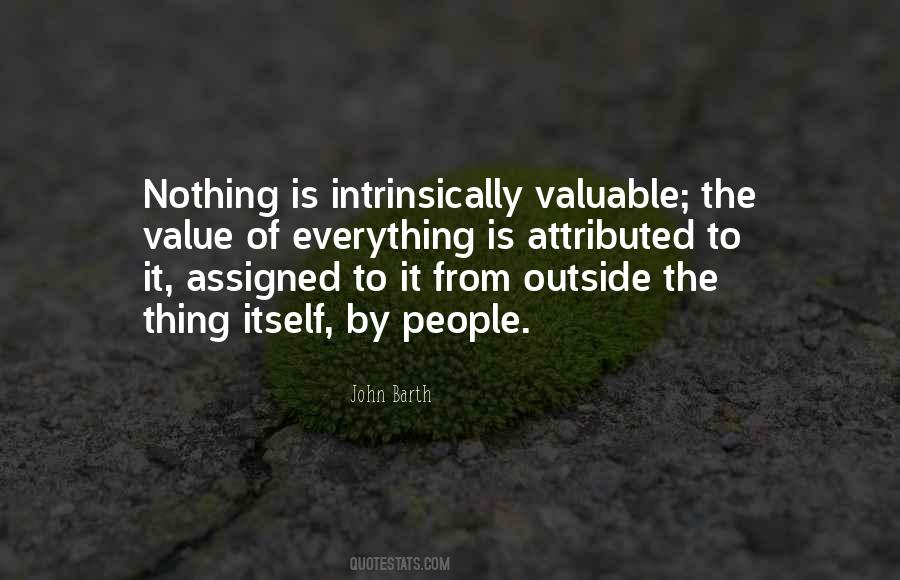 Value Of Nothing Quotes #584354