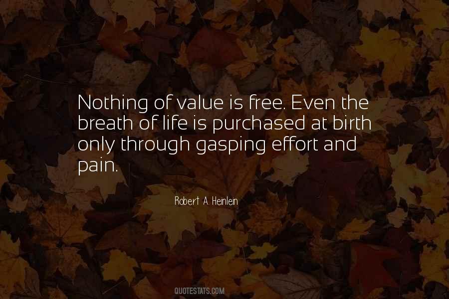 Value Of Nothing Quotes #664068