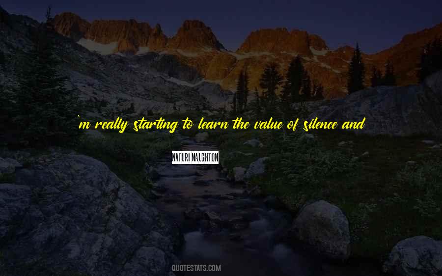 Value Of Nothing Quotes #783681