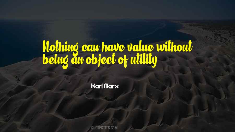 Value Of Nothing Quotes #816721