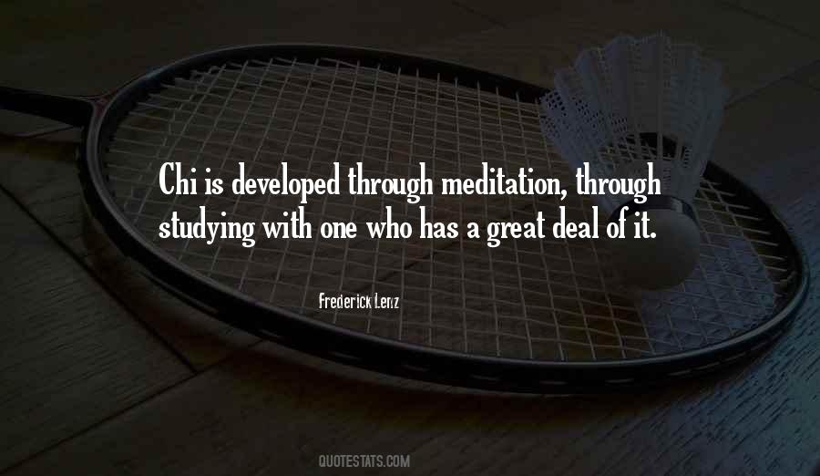 Great Meditation Quotes #1308121