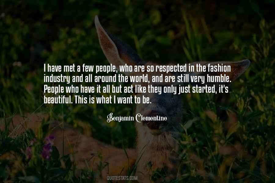 Quotes About The Fashion Industry #1147036