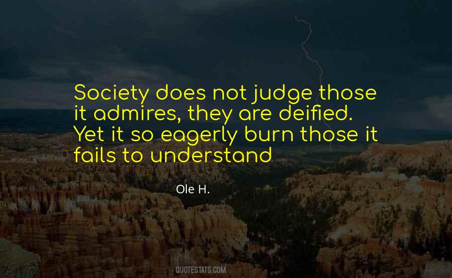 Society Judge Quotes #1065641