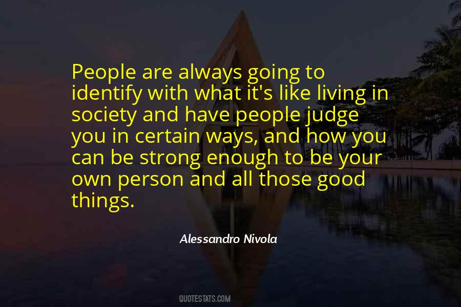 Society Judge Quotes #524963