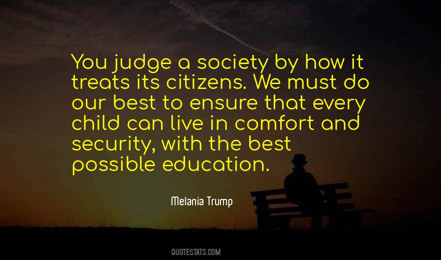 Society Judge Quotes #809029