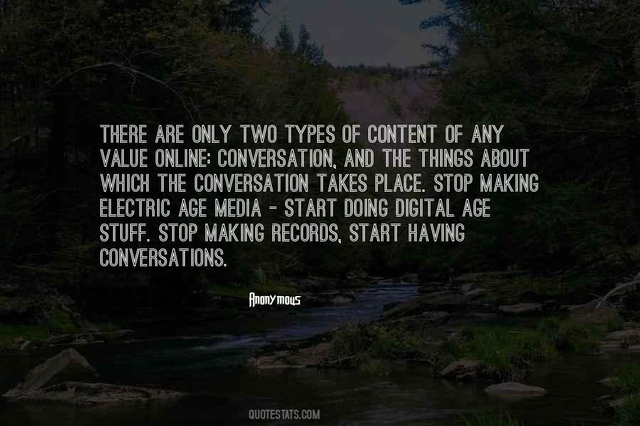 Start The Conversation Quotes #880686