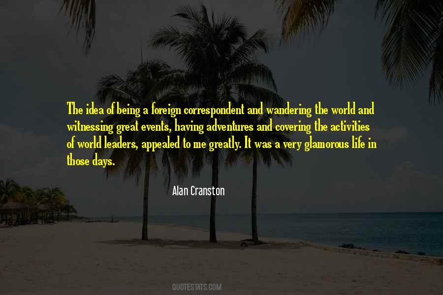 Wandering The World Quotes #1492306