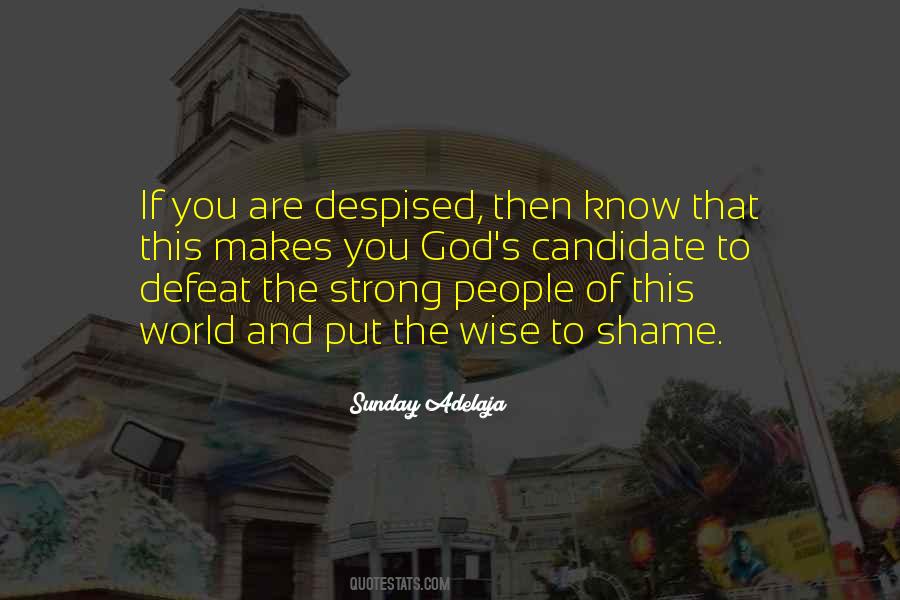 Strong Wise Quotes #553493