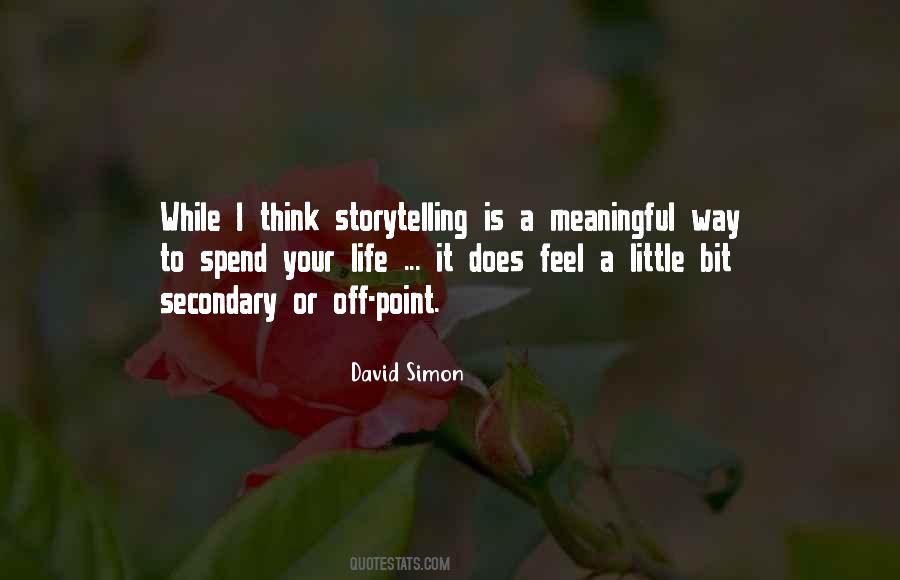 Little Meaningful Quotes #1861269