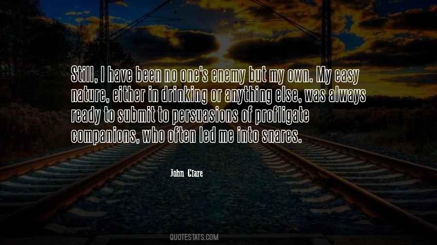 My Own Enemy Quotes #730479