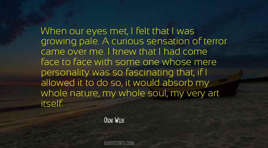 Our Eyes Met Quotes #109387