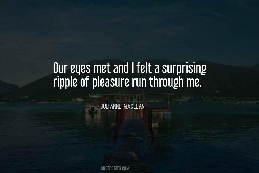 Our Eyes Met Quotes #442624