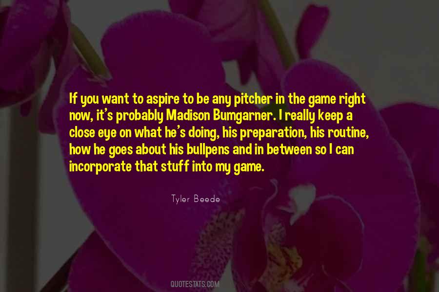 Game Preparation Quotes #1107632