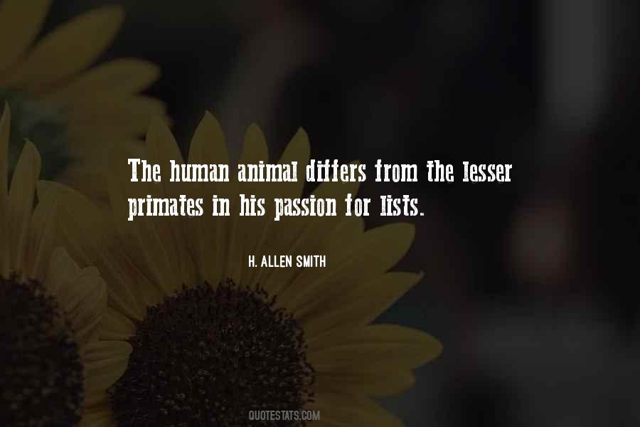 The Human Animal Quotes #973042