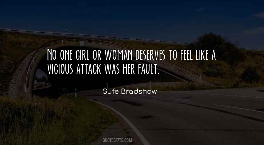 A Woman Deserves Quotes #212956