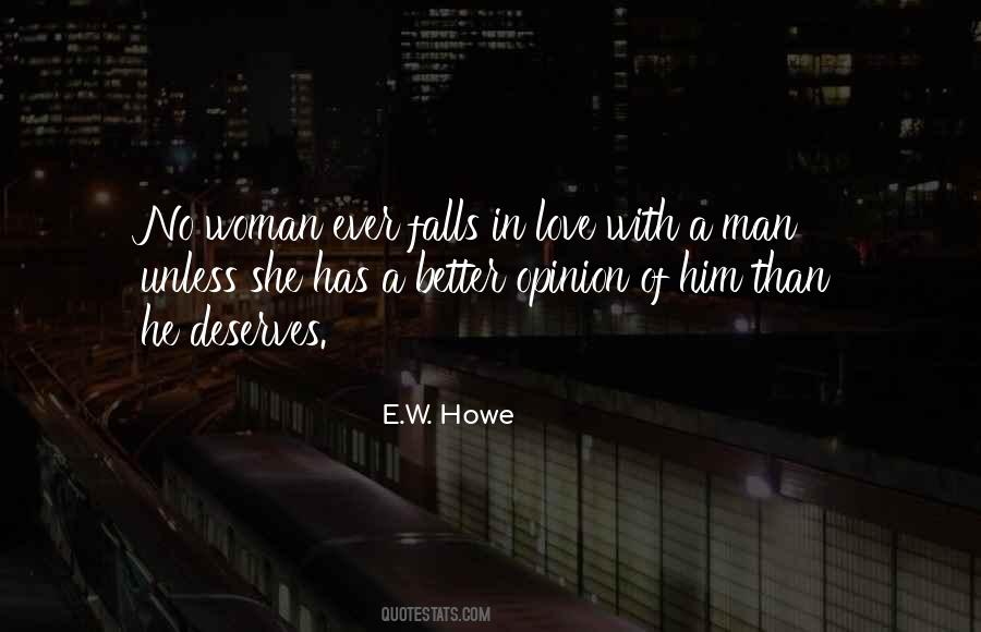 A Woman Deserves Quotes #472466