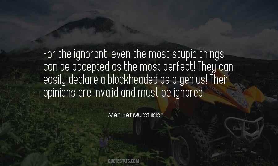 Most Stupid Quotes #1027448
