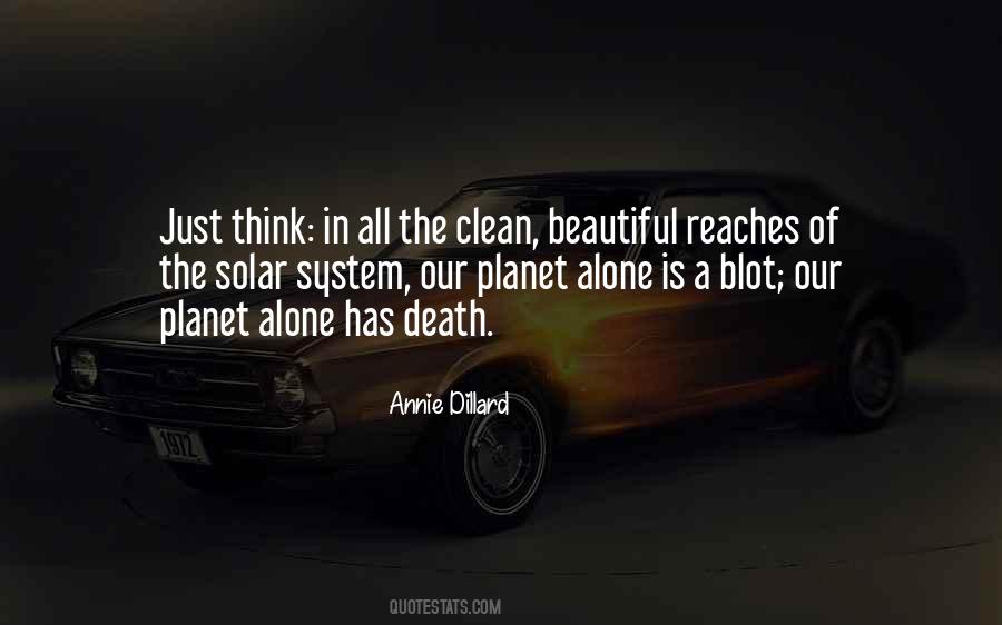 Planet Solar System Quotes #1418891