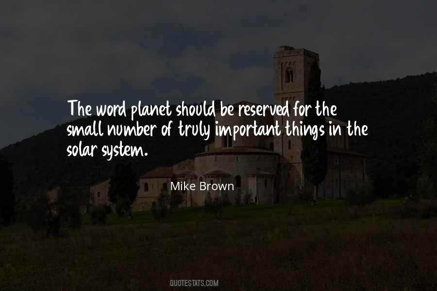 Planet Solar System Quotes #259623