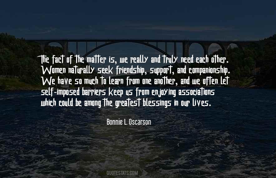 Friendship Blessings Quotes #515625