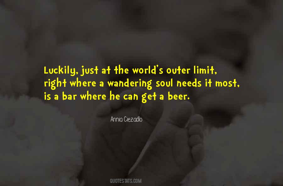 Beer Bar Quotes #1499562