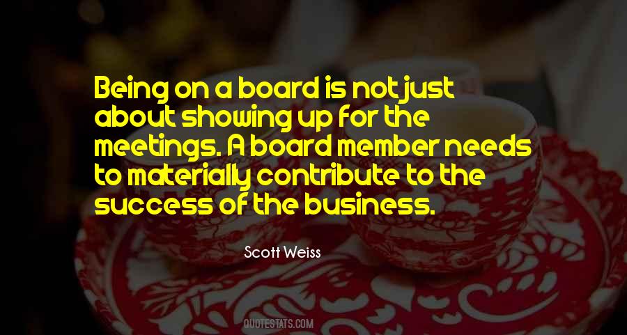 Board Member Quotes #181789