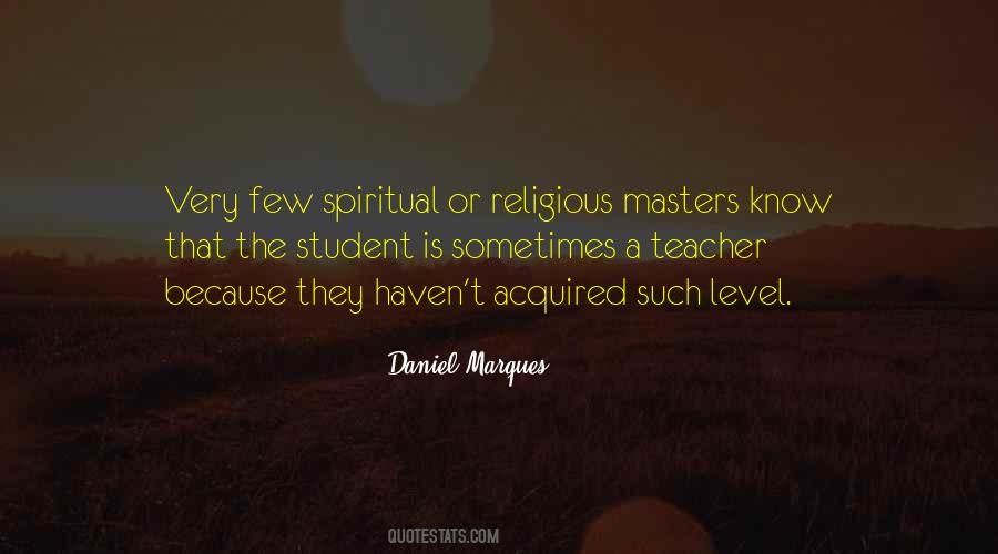 Religious Teacher Quotes #1878177