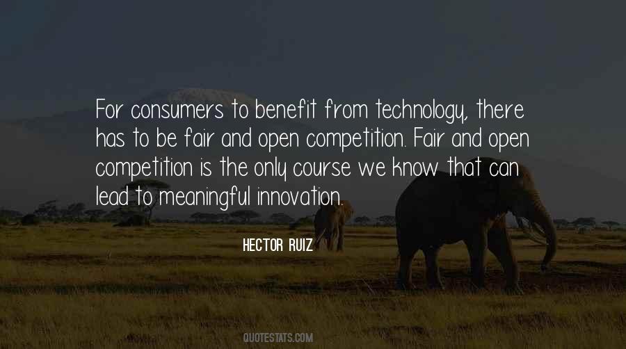 Competition And Innovation Quotes #776654