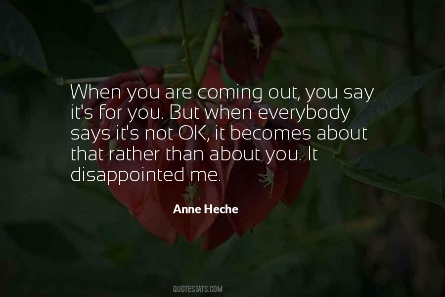 Disappointed Me Quotes #616105