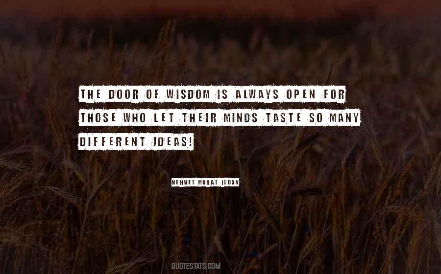 Door Always Open Quotes #1637477