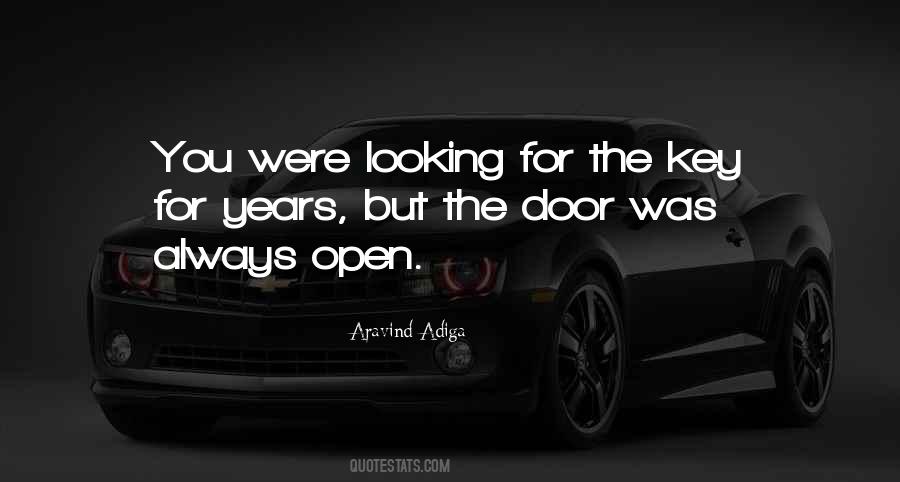 Door Always Open Quotes #596685