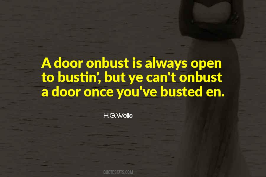 Door Always Open Quotes #891232