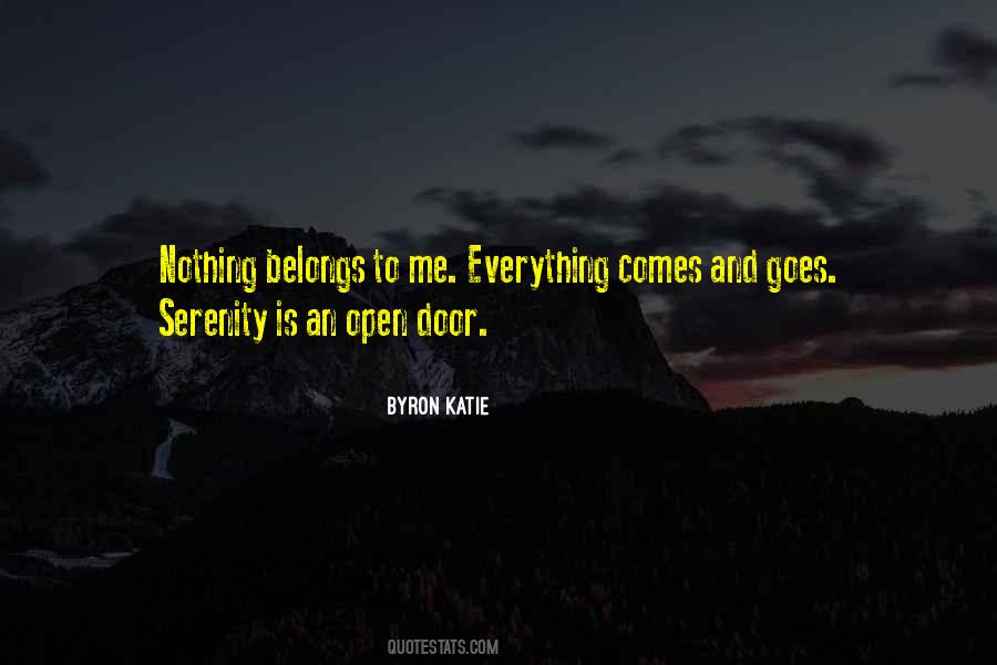 Door Is Open Quotes #96693