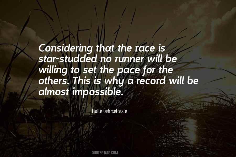 No Runner Quotes #1163123