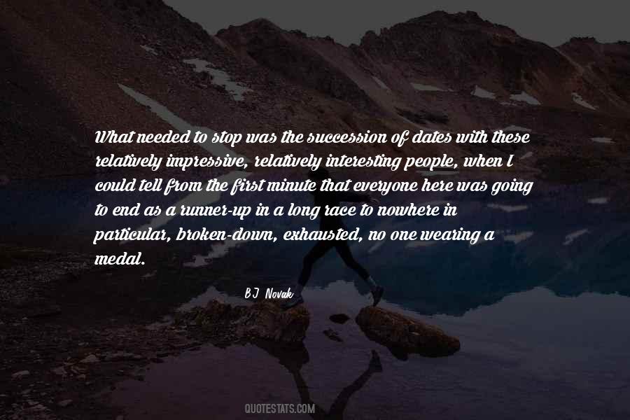 No Runner Quotes #974989