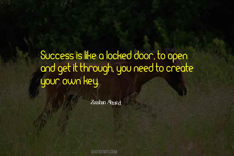 Door Key Quotes #451494