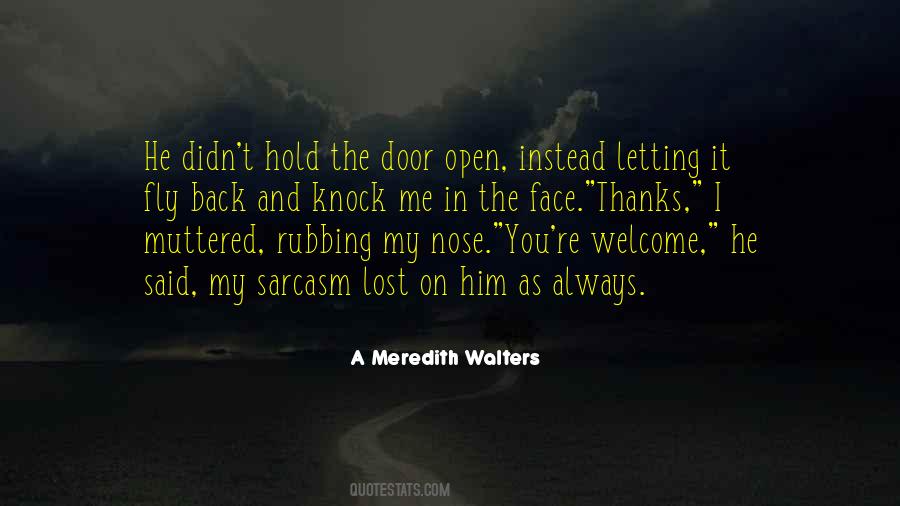 Door Open Quotes #362705