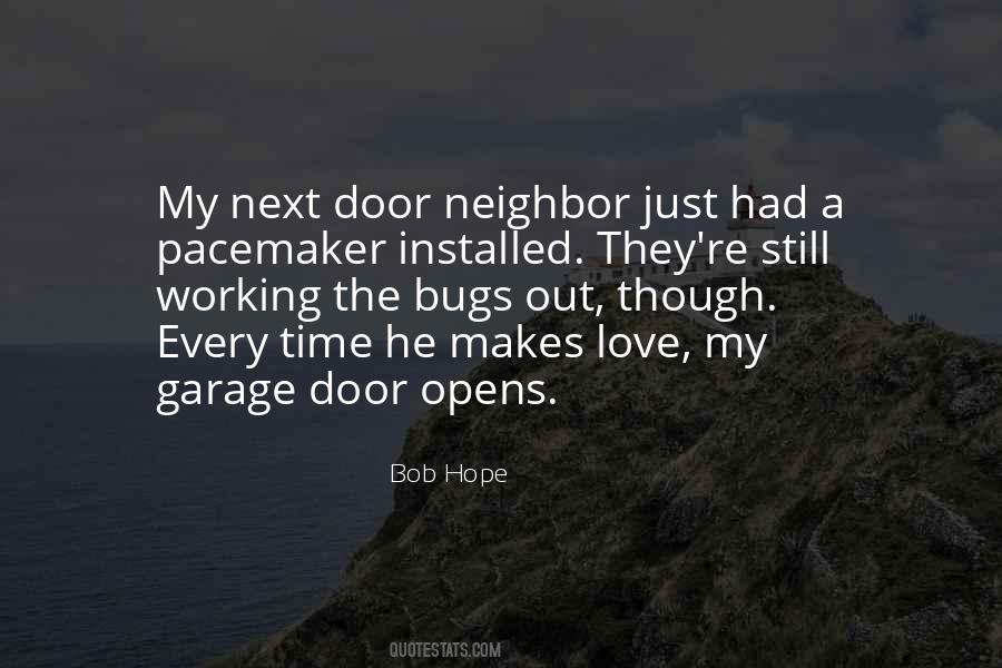 Door Opens Quotes #1474734