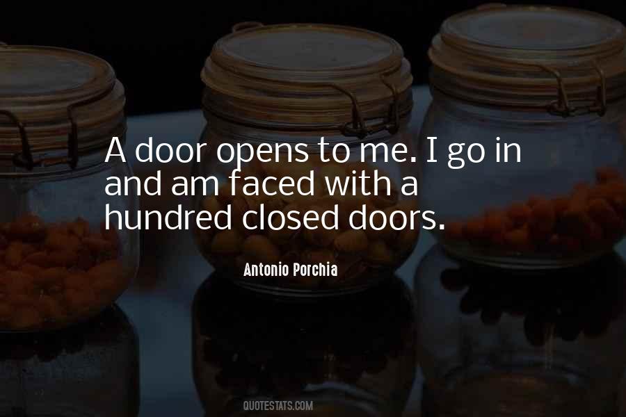 Door Opens Quotes #998844