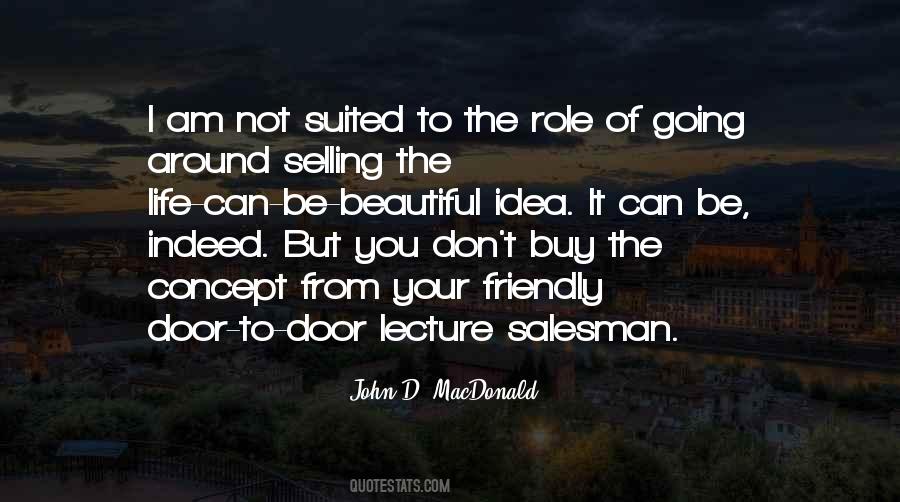 Door To Door Salesman Quotes #1528818