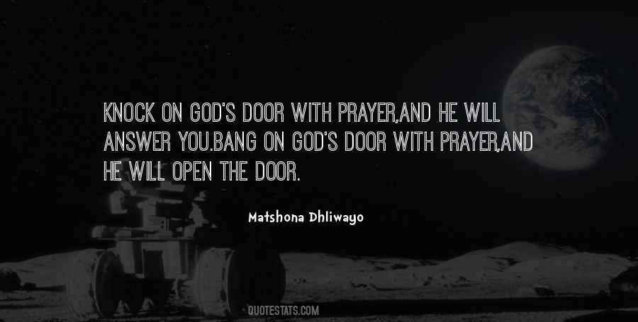 Door Will Open Quotes #1123603