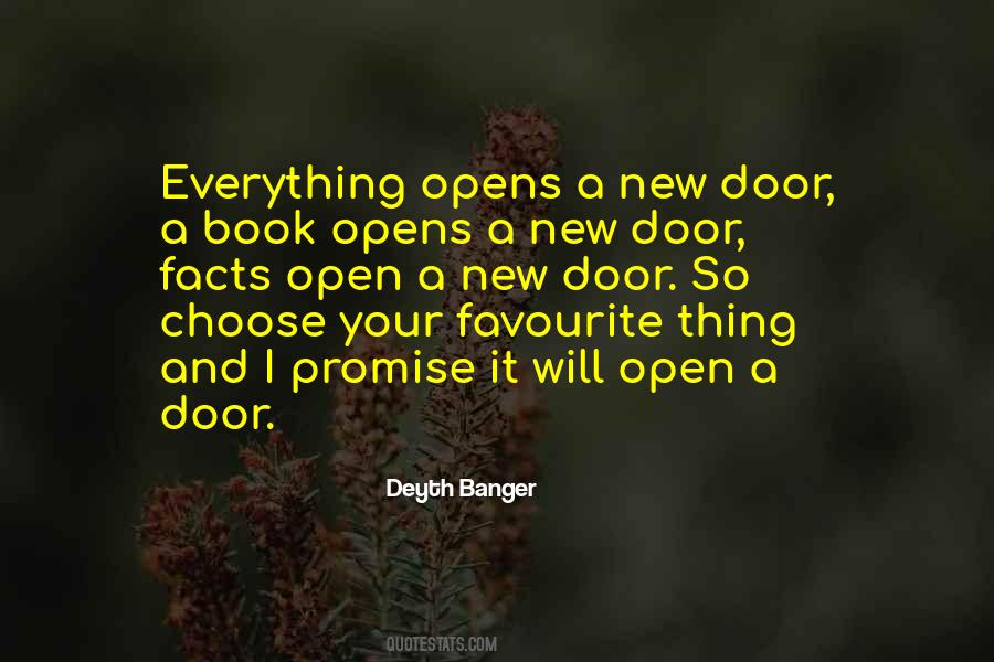 Door Will Open Quotes #263294