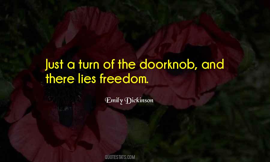 Doorknob Quotes #1278665