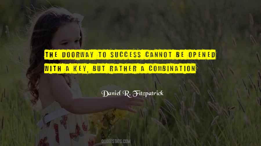 Doorway To Success Quotes #305732