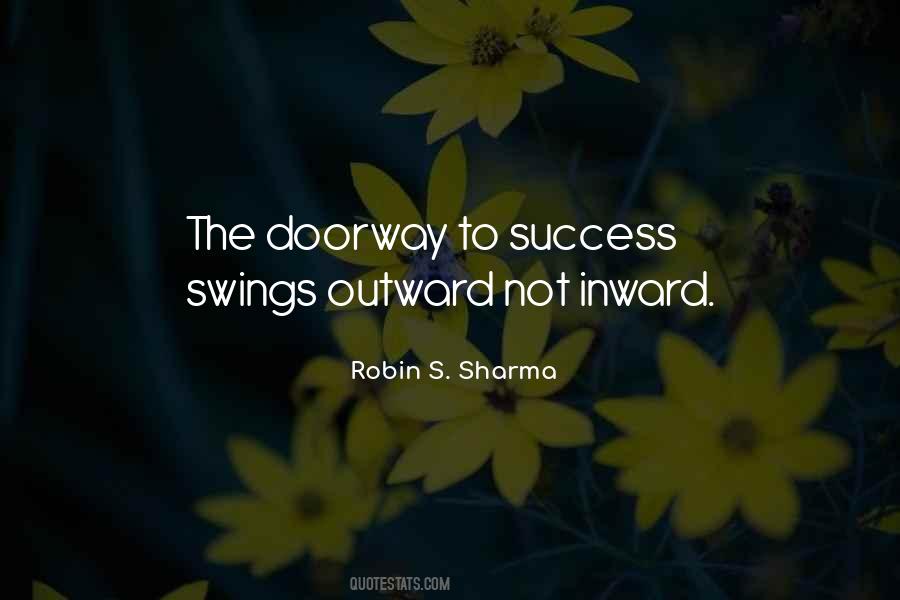 Doorway To Success Quotes #924035