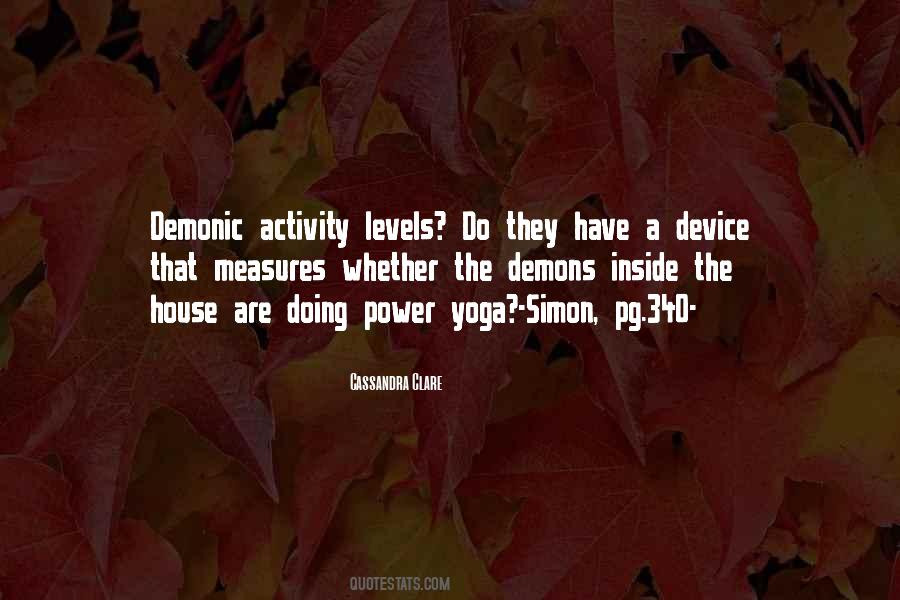 Power Of Yoga Quotes #1031726
